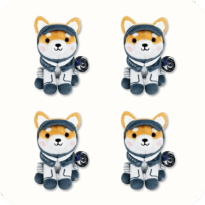 Asteroid Plush 4PCS